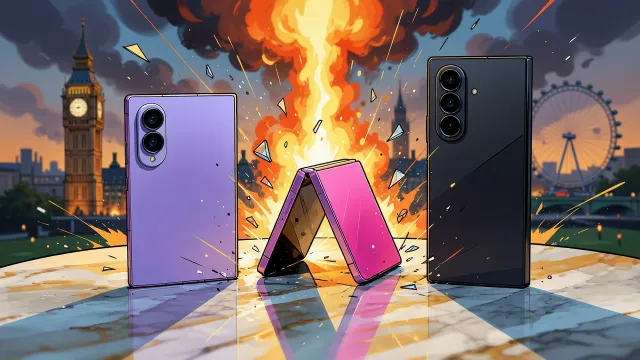 Samsung взорвал рынок складных. Лондон увидел всё!