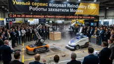 Умный сервис взорвал ReIndustry Expo. Роботы захватили Москву